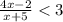 \frac{4x-2}{x+5}