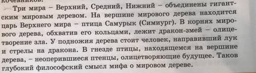 Какое символическое понятие об обитателях трех миров закрепилось в мифологии тюрков?​