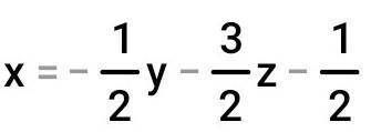 Докажите, что плоскости, заданные уравнениями x+y+z=1, 2x+y+3z+1=0, x+2z+1=0, не имеют ни одной обще