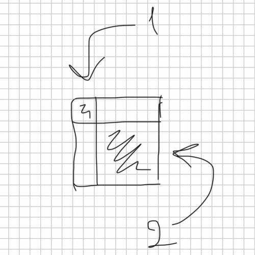 Как разрезать квадрат двумя прямыми линиями чтобы из полученных частей получилось 2 квадрата