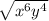 \sqrt{x^{6}y^{4} }