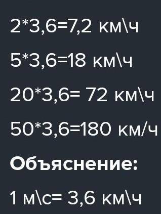 6.Выразите: а) 1,6 км/ч,В м/с.​