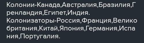 Какие страны были первыми колонизаторами?