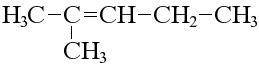 Напишите формула алкена 2-метилпент -2-ен​