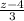 \frac{z-4}{3}