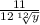 \frac{11}{12\sqrt[12]{y} }