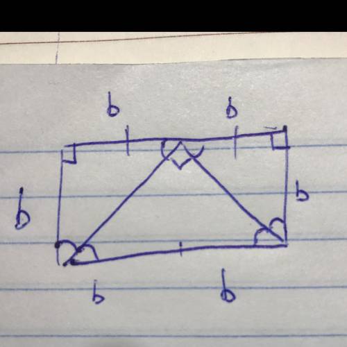 Бісектриса одного з кутів прямокутника ділить сторону навпіл.Знайти перимитер прямокутника,якщо менш