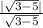 \frac{ | \sqrt{3 - 5} | }{ \sqrt{3 - 5} }