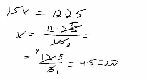 Какое натуральное число надо записать вместо буквы х, чтобы были равны обыкновенные дроби х/25 и 12/