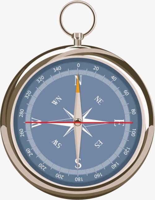 Определение азимута по компасу. 1. Один конец спички, положенной на компас, показываетазимут в 90°.