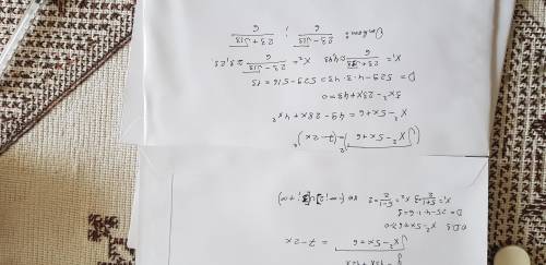 √(X^2 - 5X +6) = 7-2X решите уравнение​