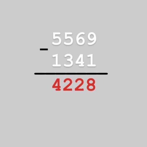 5 569-1341 столбиком​