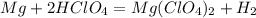 Mg+2HClO_{4}=Mg(ClO_{4} )_{2}+H_{2}