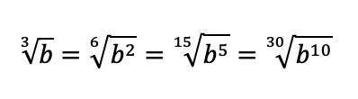 Представьте выражение b>=0, в виде корня:1) шестой степени;3) пятнадцатой степени;2) девятой степ
