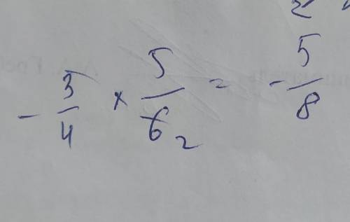 - 3/4:6/5 5/8 -5/8-8/5 8/5