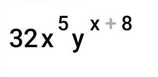 0,5x³y×(-8xy⁴)² спростити вираз