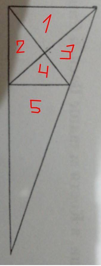 7) Сколько треугольников на рисунке?б) 10а) 11В) 12г) 8​