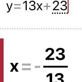 Y=47x-37 y=-13x+23 Найдите координаты точки пересечения