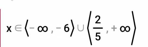 Решите это уровнение (5х-2)(х+6)>0