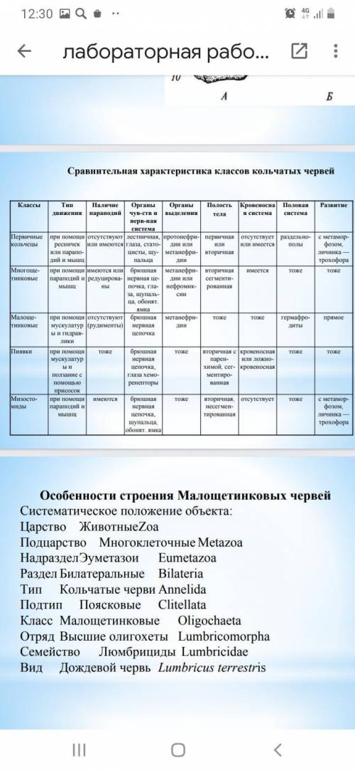 мне заполнить таблицы по биологии