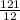 \frac{121}{12}