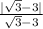 \frac{|\sqrt{3}-3| }{\sqrt{3}-3 }