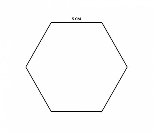 583. Нарисуйте и обозначьте шестиугольник в вашей тетради. Измерьте длины всех сторон и найдите пери