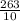 \frac{263}{10}