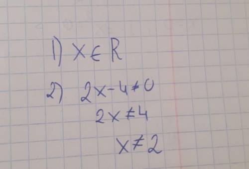 Найдите область определения функции, заданной формулой: а) у= 37-2,5хб) у= ​