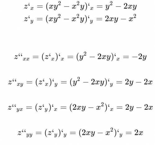 1.Найти частные производные первого порядка функции z=x^2+xy+ y^2−4x+5y−2 2 Найти частную производну