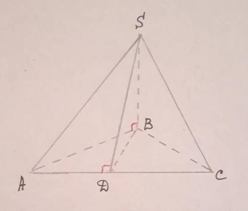 Из точки к плоскости прямоугольного треугольника с катетами 15 и 20 см проведен перпендикуляр длиной
