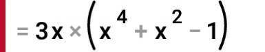 Решите: 3x⁵+3x³+3x*(-1) =