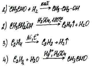 Напишите уравнения реакций которые нужно провести для осуществления следующих превращений Уксусный а
