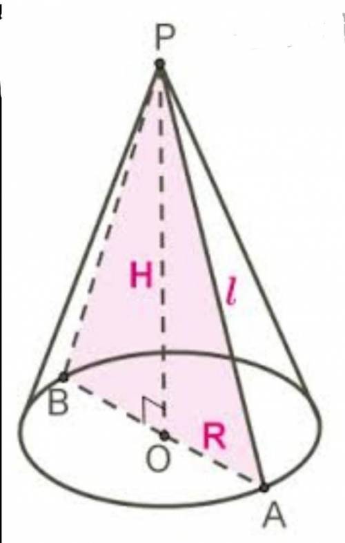 Осевое сечение конуса - правильный треугольник со стороной 6 см.Знайты 1.Обьем конуса 2.Площу полной