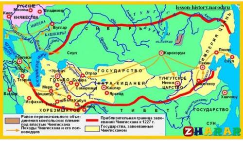Моңғол жорықтары Еуразияның саяси картасын қалай өзгертті? Оқиғаларды хронологиялық ретпен орналасты