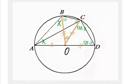 В выпуклом четырёхугольнике ABCD сторона BC вдвое меньше, чем AD. Диагональ AC перпендикулярна сторо