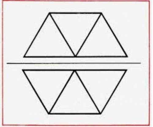 Какую фигуру можно построить используя равносторонние треугольники​