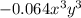 -0.064x^3y^3