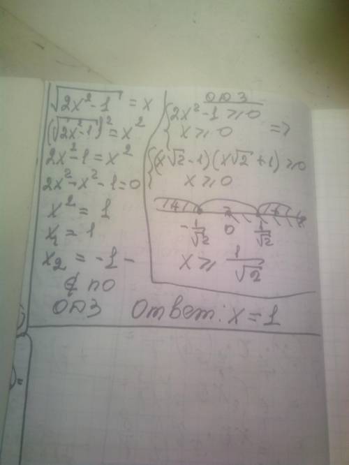 о алгебре Задание 4 Найдите все корни иррационального уравнения: