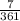 \frac{7}{361}