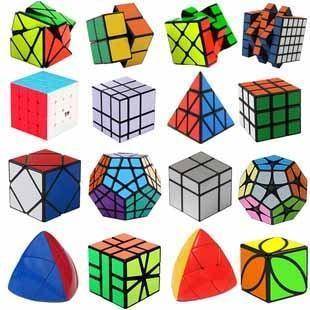 вышлите фото как собирать все виды кубика рубика.​