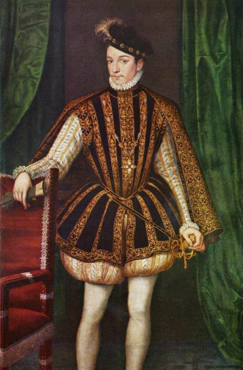Історичний портрет Карла IX