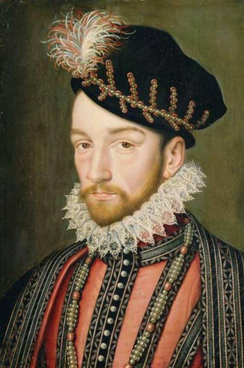 Історичний портрет Карла IX