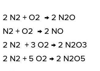 N2 + O2С обьяснением