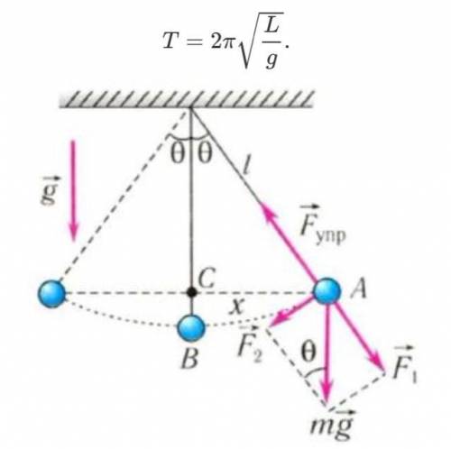 Что называется математическим маятником? Почему это понятие является моделью?​