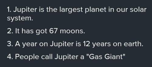 1. Is Jupiter the largest planet in the Solar System? [1] 2. What is a mass of Jupiter that of the S