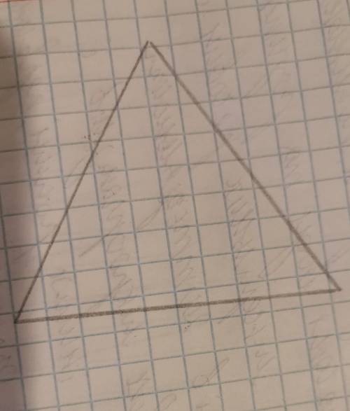 Постройте равносторонний треугольник 5 см