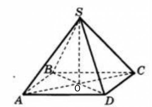 В правильной четырехугольной пирамиде SABCD высота равна 20, BD=30. Найдите боковое ребро пирамиды.