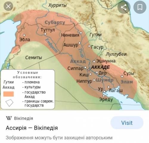 На карте нужно отметить Ассирийское царство :(