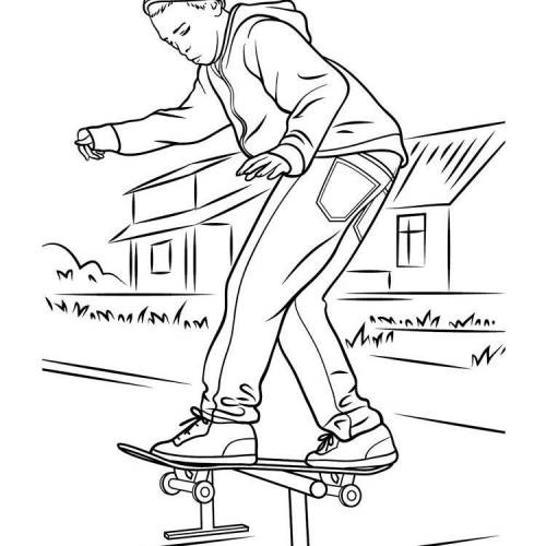 Привет!Я устроила конкурс на лучший рисунок.Вы должны нарисовать человека со скейтом.За рисунок ЛУЧШ